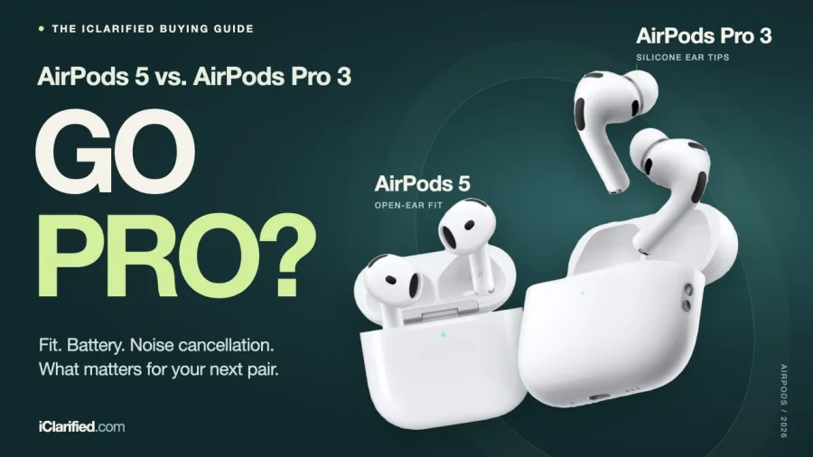 مقایسه AirPods5 و AirPodsPro3